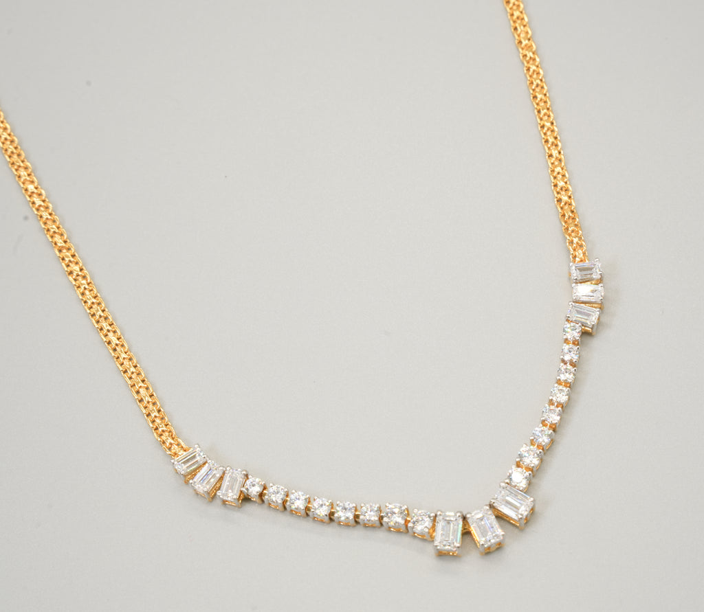 Silver Swarovski Necklace