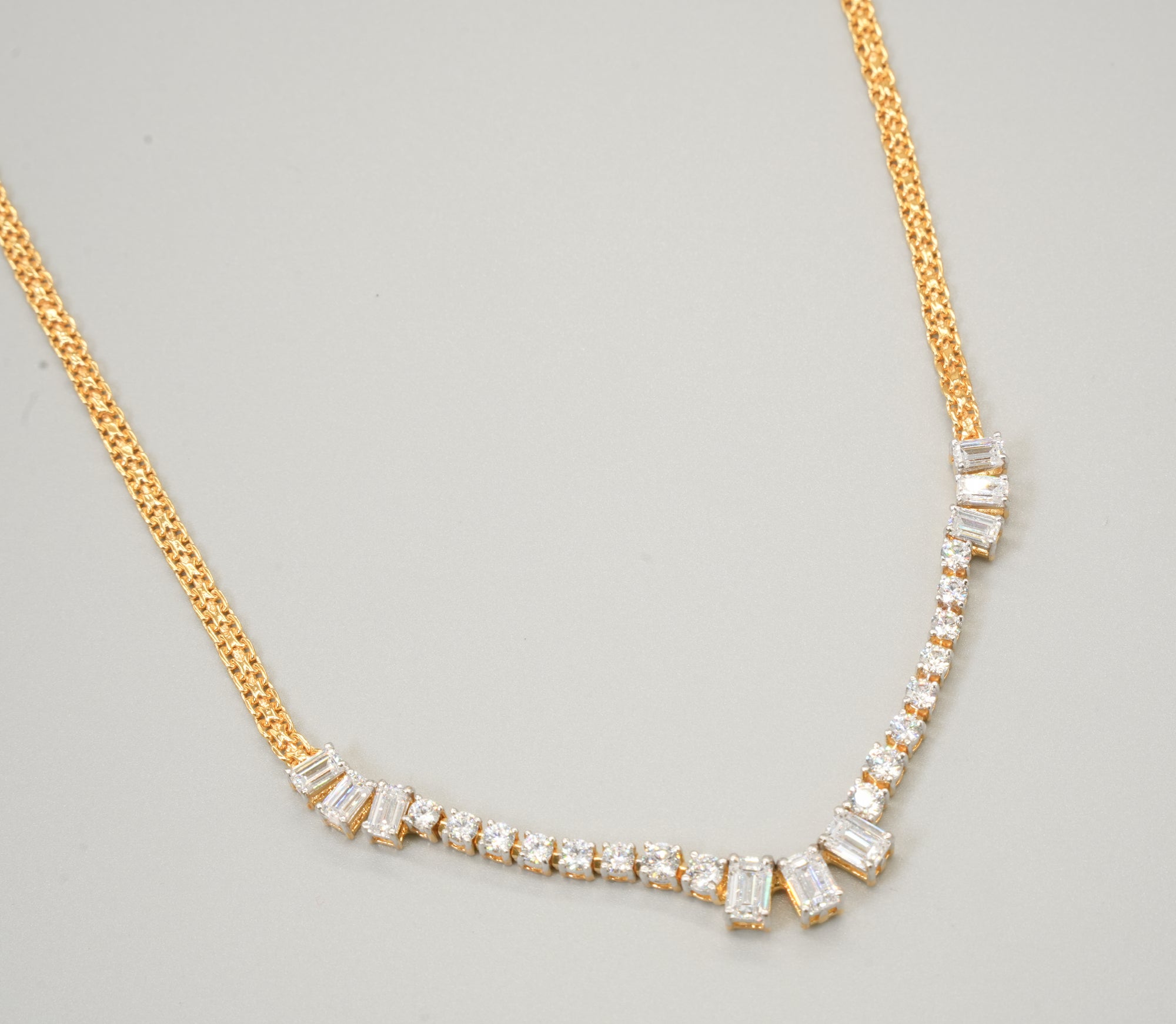 Silver Swarovski Necklace