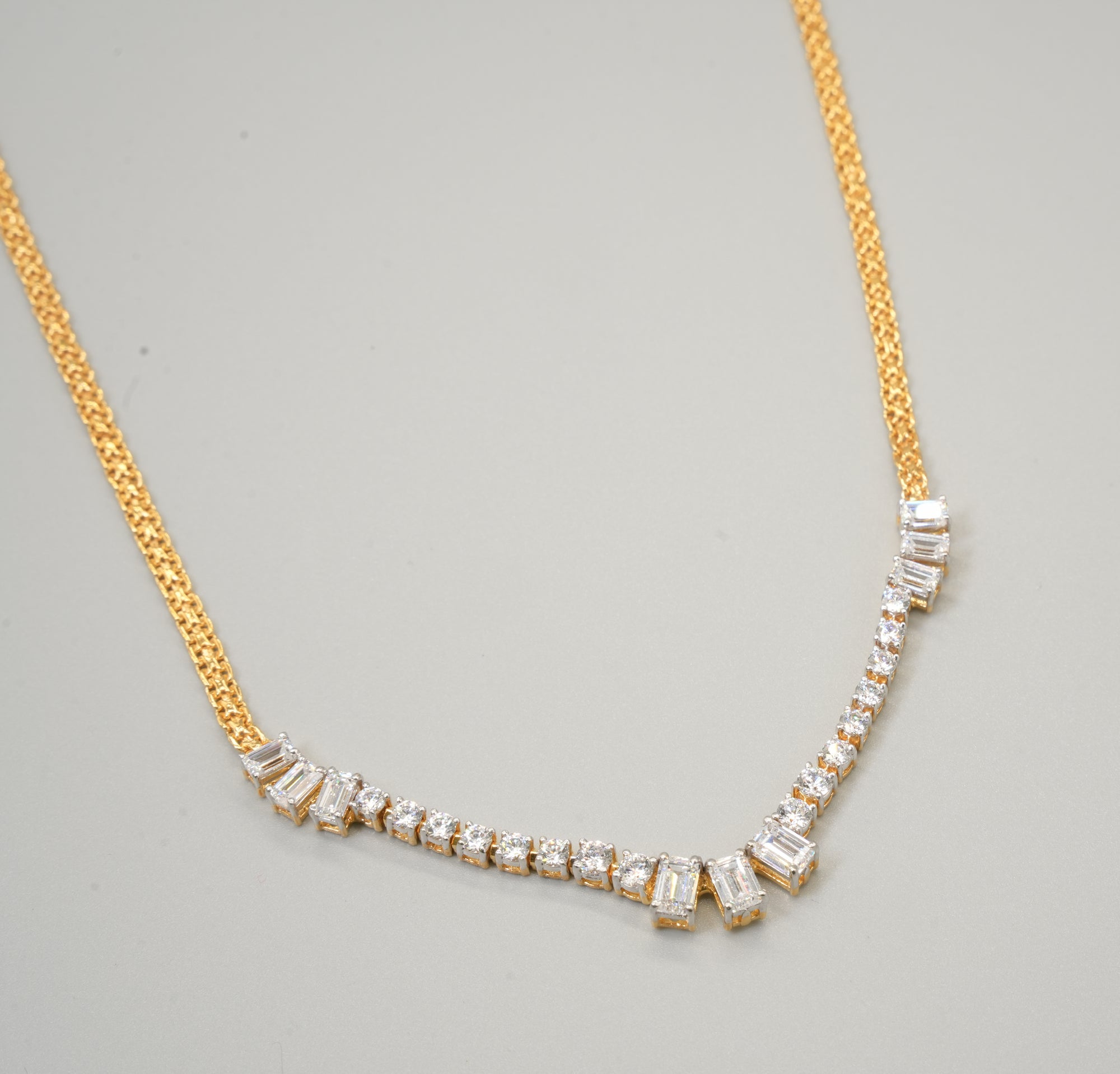 Silver Swarovski Necklace