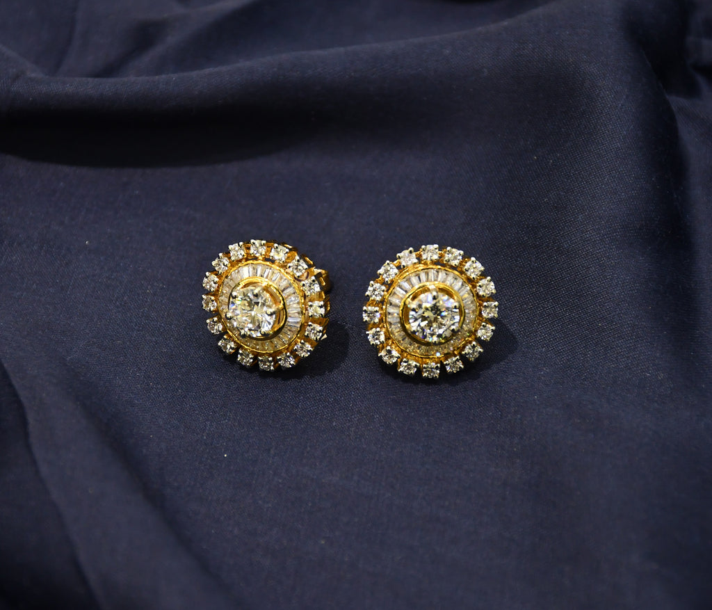 Silver Swarovski Earrings