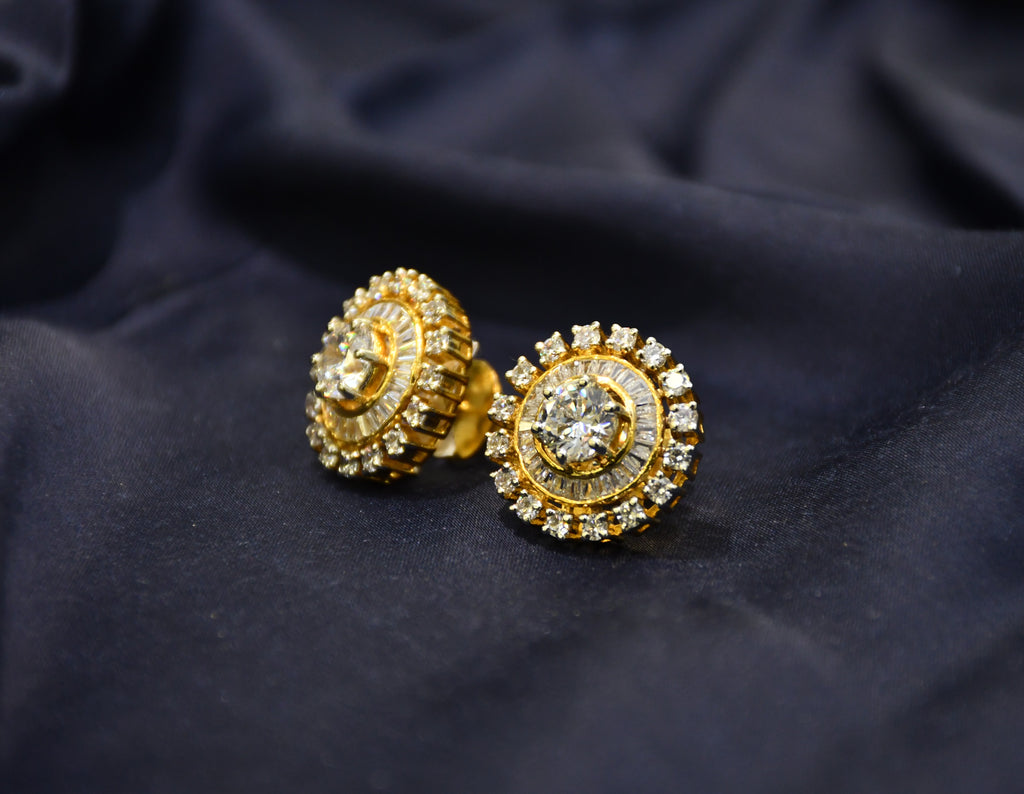 Silver Swarovski Earrings