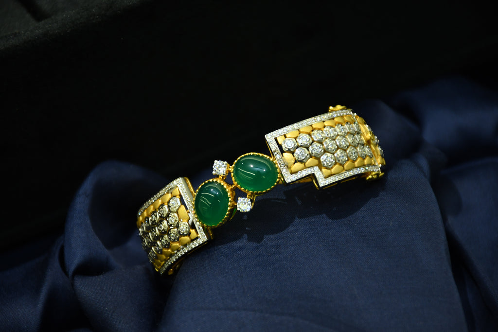 Silver Swarovski Statement Piece Bracelet
