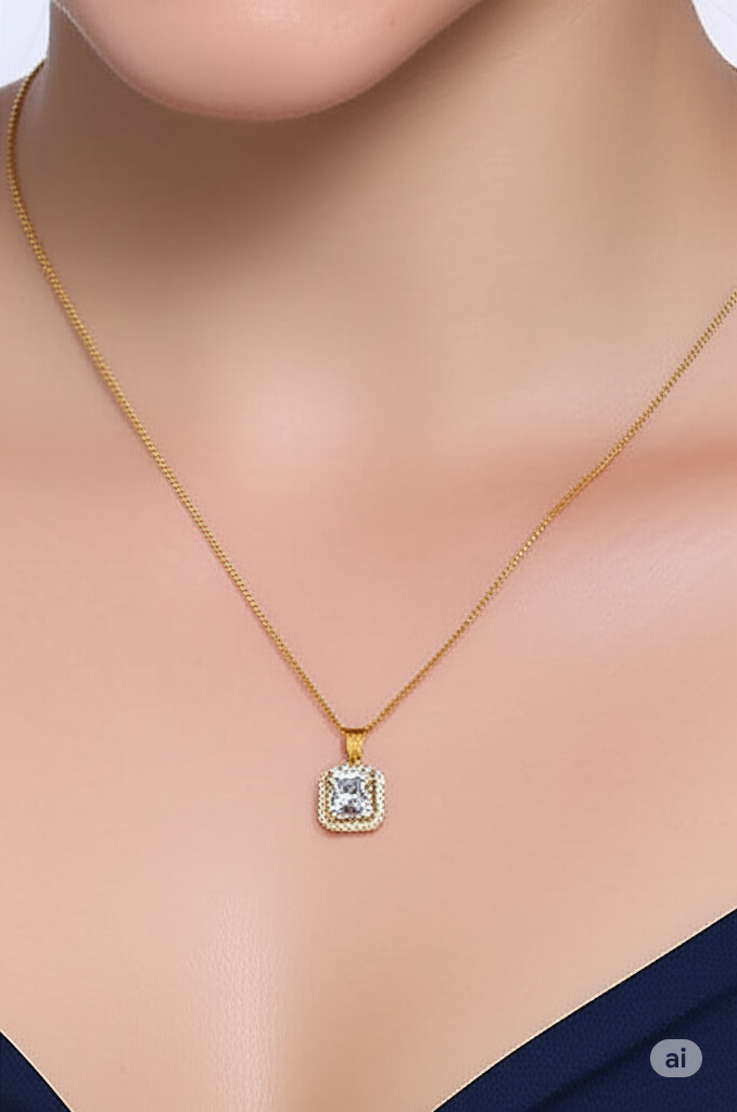 Silver Swarovski Pendant