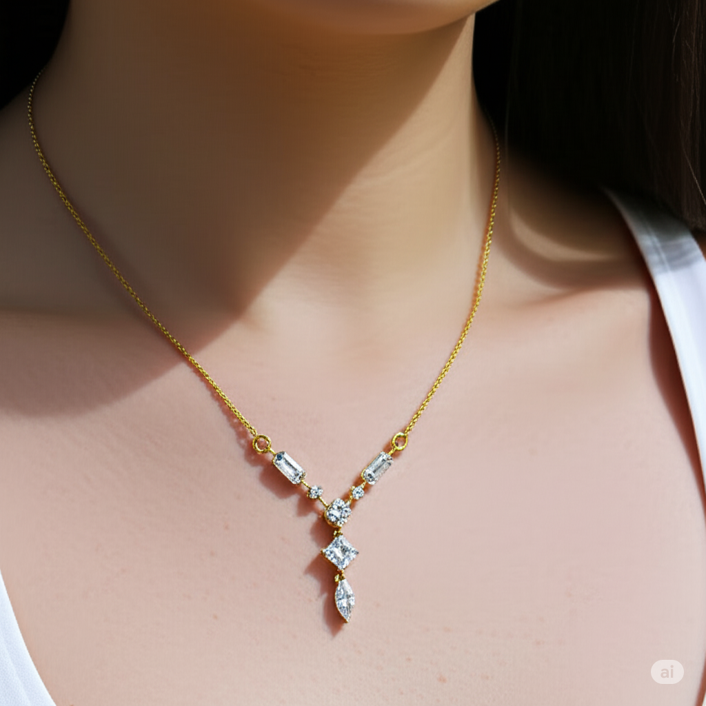 Silver Swarovski Pendant