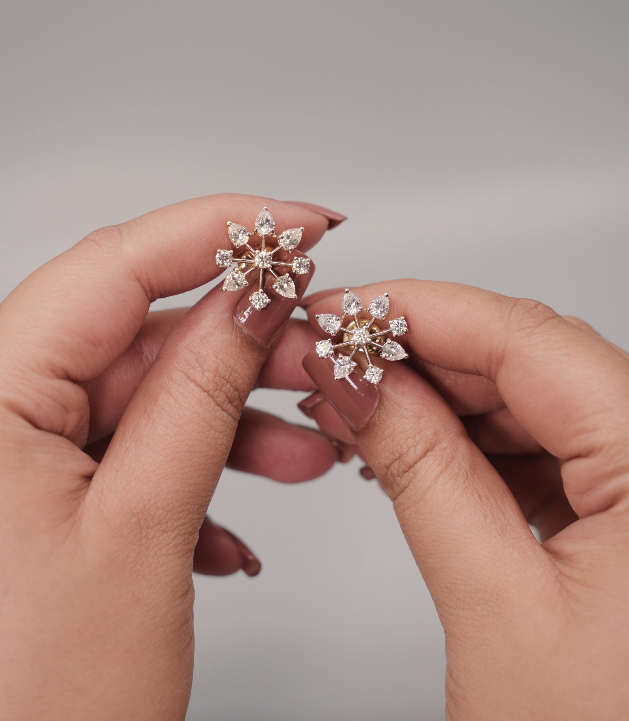 Silver Swarovski Earrings